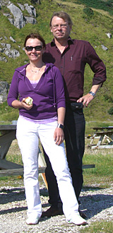 Mette & Erik Dich - Owners of Alebo Pensionat